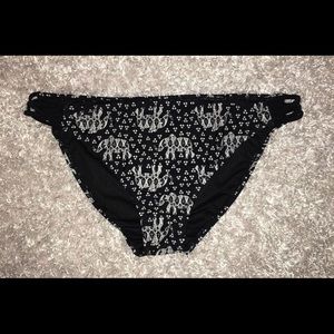 Rue blue elephant print bikini bottom